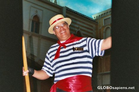 Postcard Gondolier