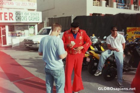 Postcard Elvis!