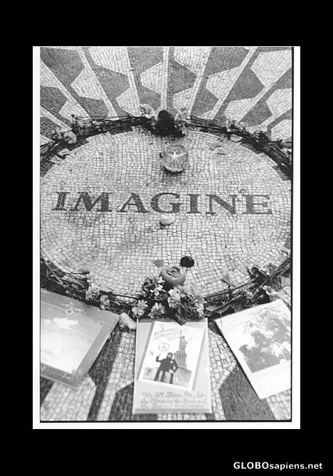 Postcard Strawberry Fields