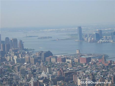Postcard Views of Manhattan from Empire State Bldg
