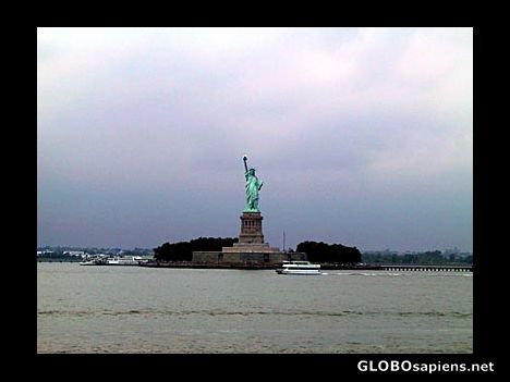 Postcard Liberty