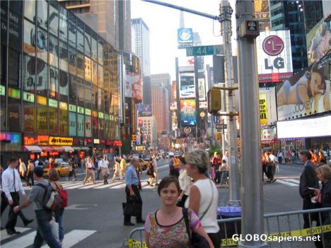 Postcard The Times Square