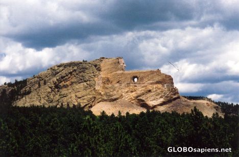 Postcard Crazy Horse Memorial