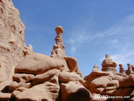 Postcard Goblin Valley Utah