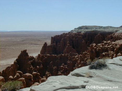Postcard Goblin Valley Utah