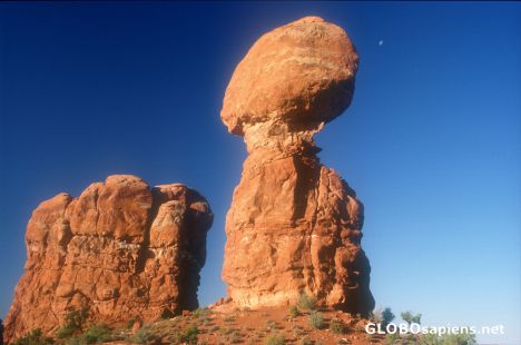 Postcard Balancing Rock