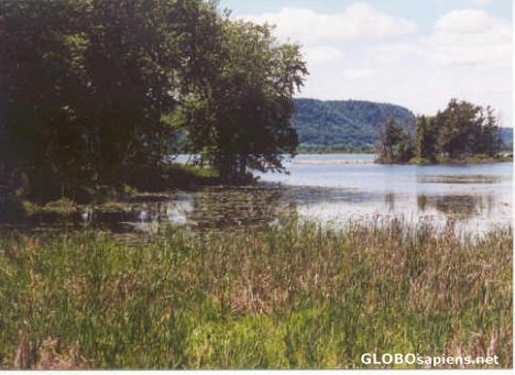 Postcard Trempealeau Wildlife Refuge