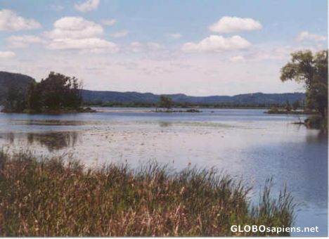Postcard Trempealeau Wildlife Refuge