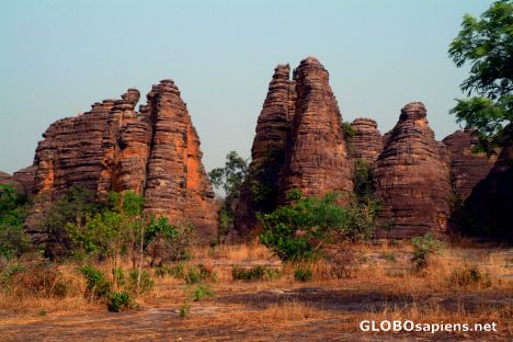 Postcard Domes de Fabedougou - Front