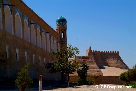 Postcard Khiva - Khiva Madrassah Hotel