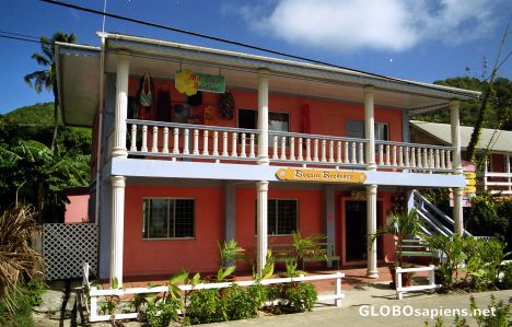 Postcard Bequia Book Shop