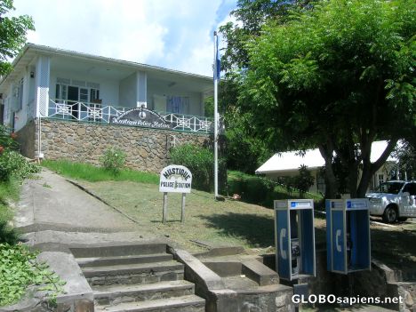 Postcard Police Station