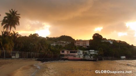 Postcard Indian Bay Beach Sunrise