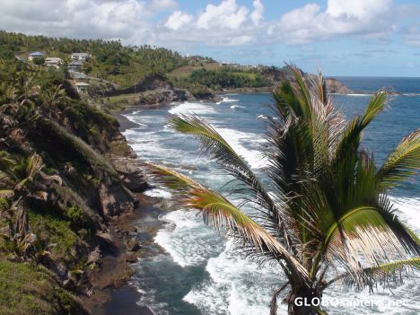 Postcard St. Vincent's Windward Coast