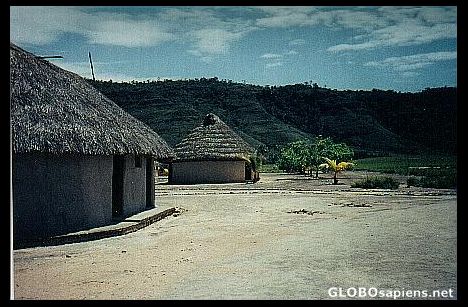 Postcard Kavak - the village