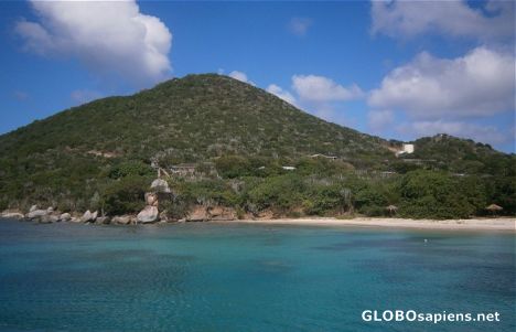 Postcard The hills of Virgin Gorda