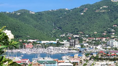Postcard Marina in Road Town