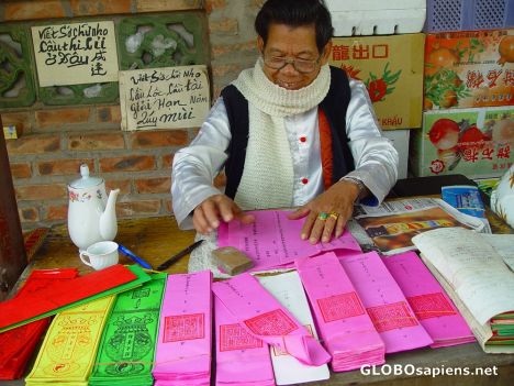 Postcard Confucian Scholar