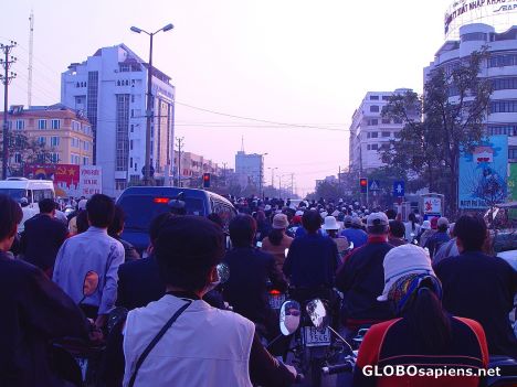 Postcard Rush Hour (Hanoi)
