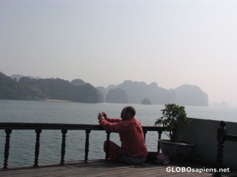 Postcard Halong bay