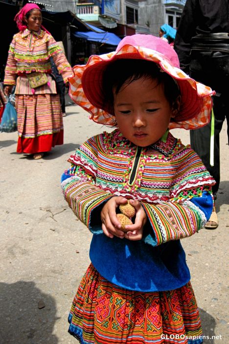 Postcard Bac Ha Sunday Market