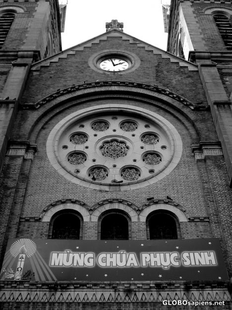 Postcard notre dame of vn