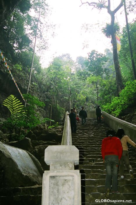 Postcard Entrance to Perfume Pagoda