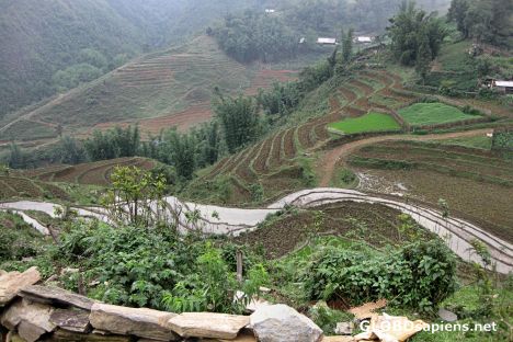 Postcard Scenery on the Trek to Cat Cat Village