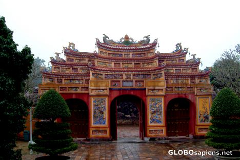 Postcard Hue - Pink City Gate