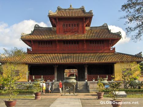 Postcard The gates