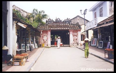 Postcard The japanesse bridge at Hoi An.