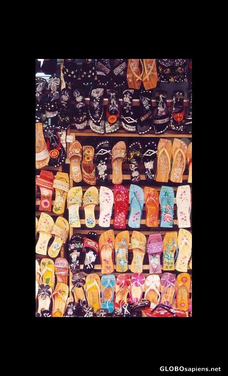 Postcard Shoe Street, Hanoi
