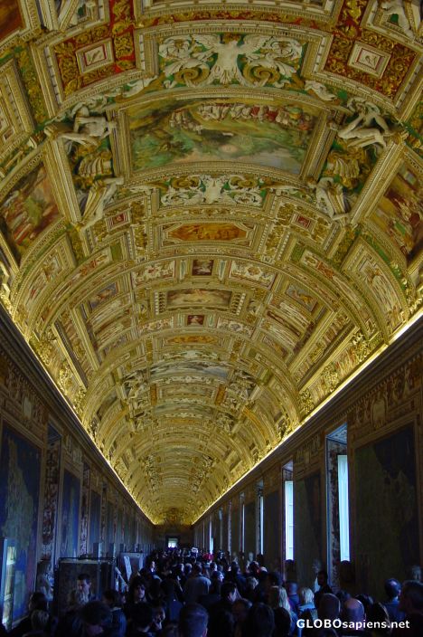 Postcard Inside The Vatican