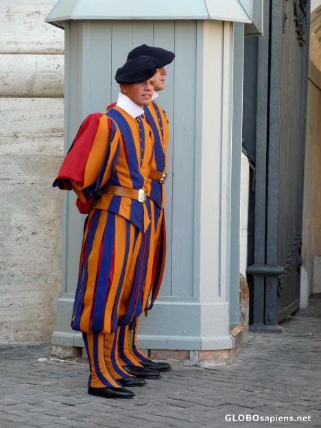 Postcard The Pope's army -