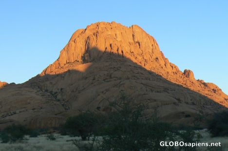 Postcard Sunrise at the rock