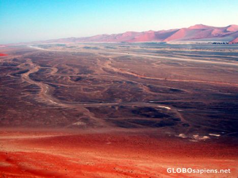 Postcard View from the top of dune 56.