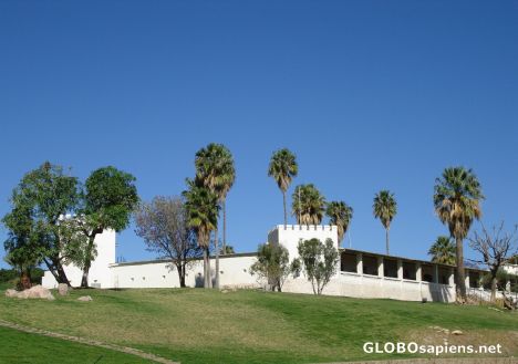 Postcard The old barracks