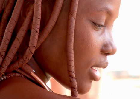Postcard Namibia - Ova-Himba Beauty
