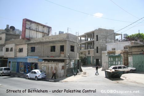 Postcard streets of Bethlehem
