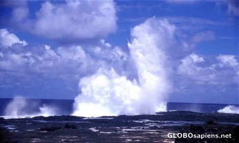 Postcard Alofaaga Blowholes