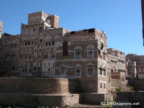 Postcard Old Sana'a.