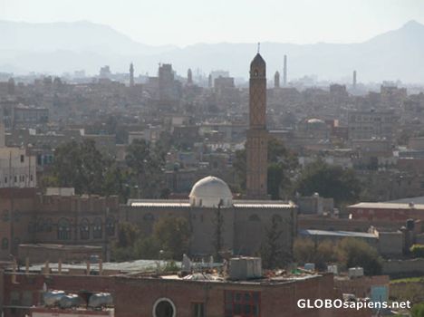 Postcard Old Sana'a.
