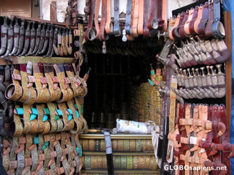 Postcard Yemeni souvenirs.