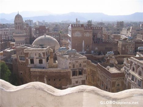 Postcard Sanaa Rooftops