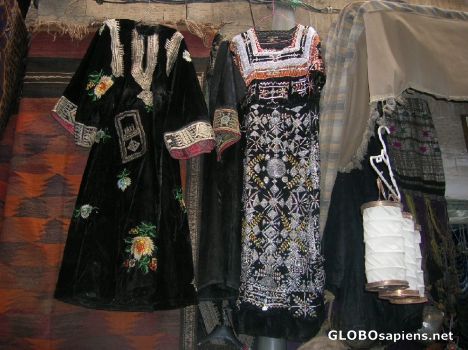 Postcard I sell women costumes