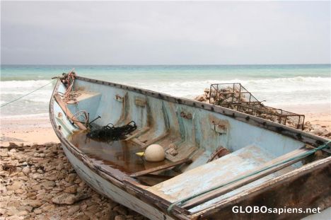 Postcard Fishermen's Boat