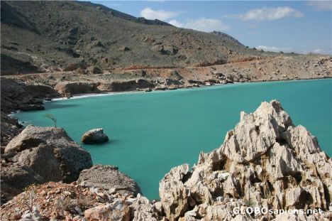 Postcard Socotra North Coast