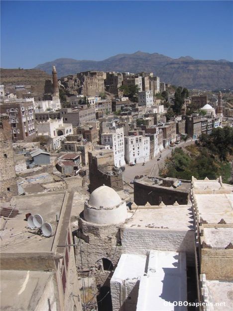 Postcard Jibla Old Town