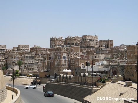 Postcard old town of Sanah