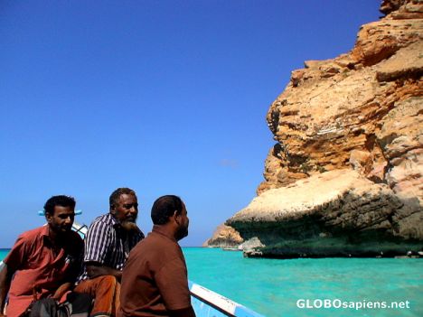 Postcard Western coast of Socotra